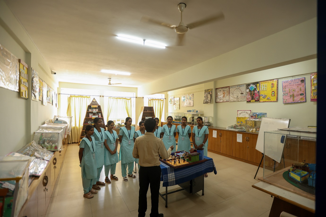 Community health lab display boards and teaching resources