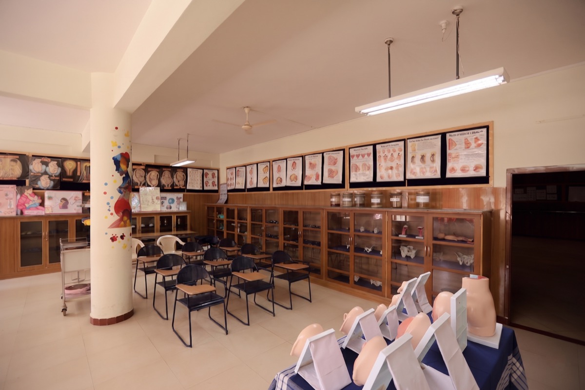 Simulation-lab training at AECS Maaruti College of Nursing